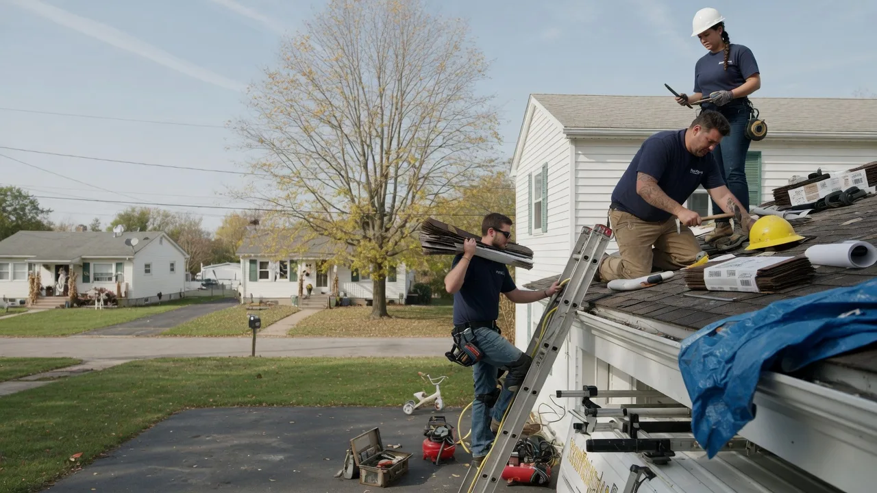 Local Roofing Contractors in Gillespie, IL near me